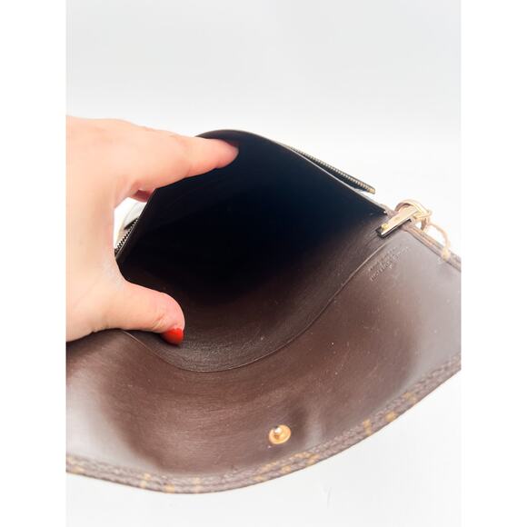 Vintage Louis Vuitton Passport Travel Monogram Wallet Converted Crossbody - Picture 6 of 16